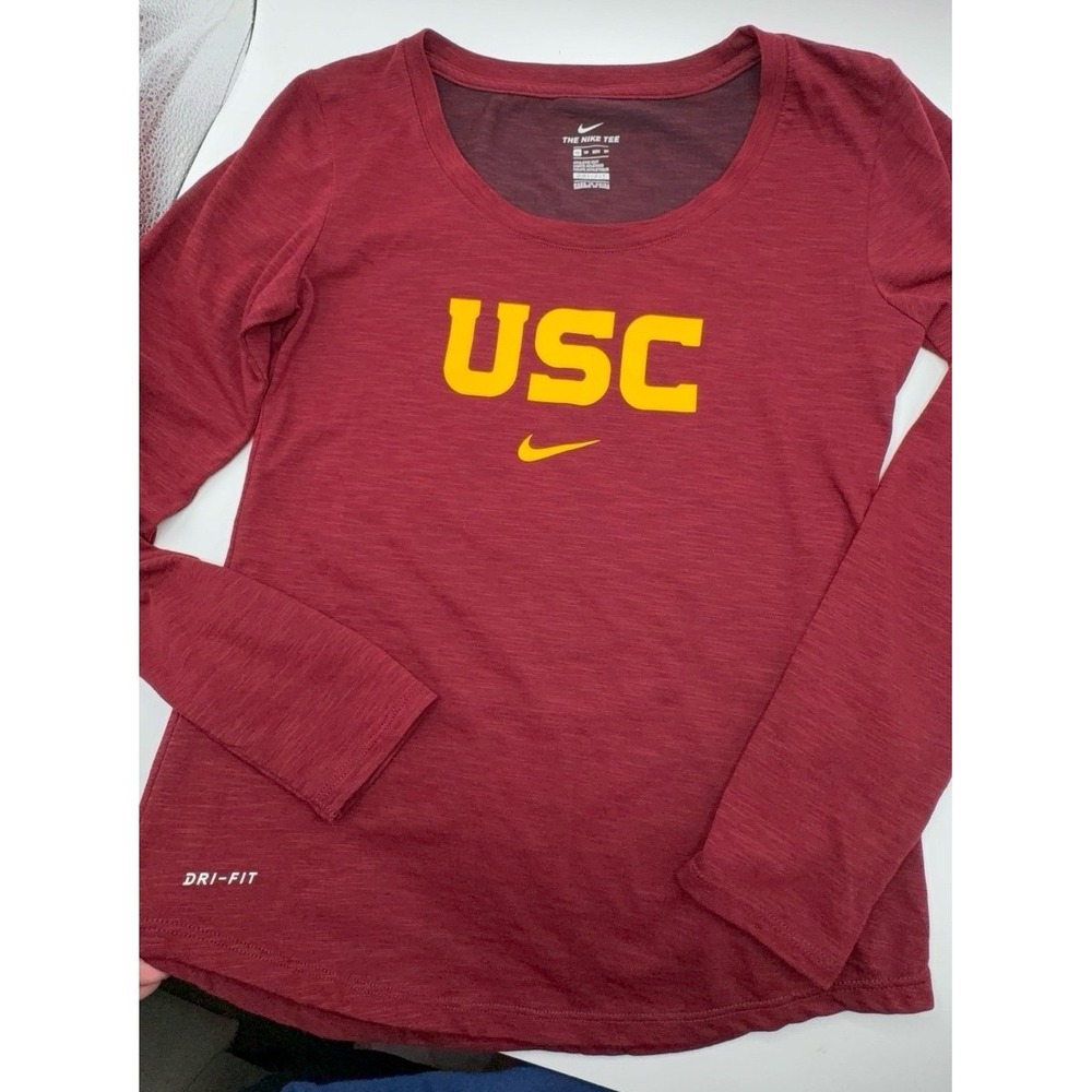 Women's size XS Nike USC 'The Nike Fit' long sleeve shirt. - Picture 1 of 2